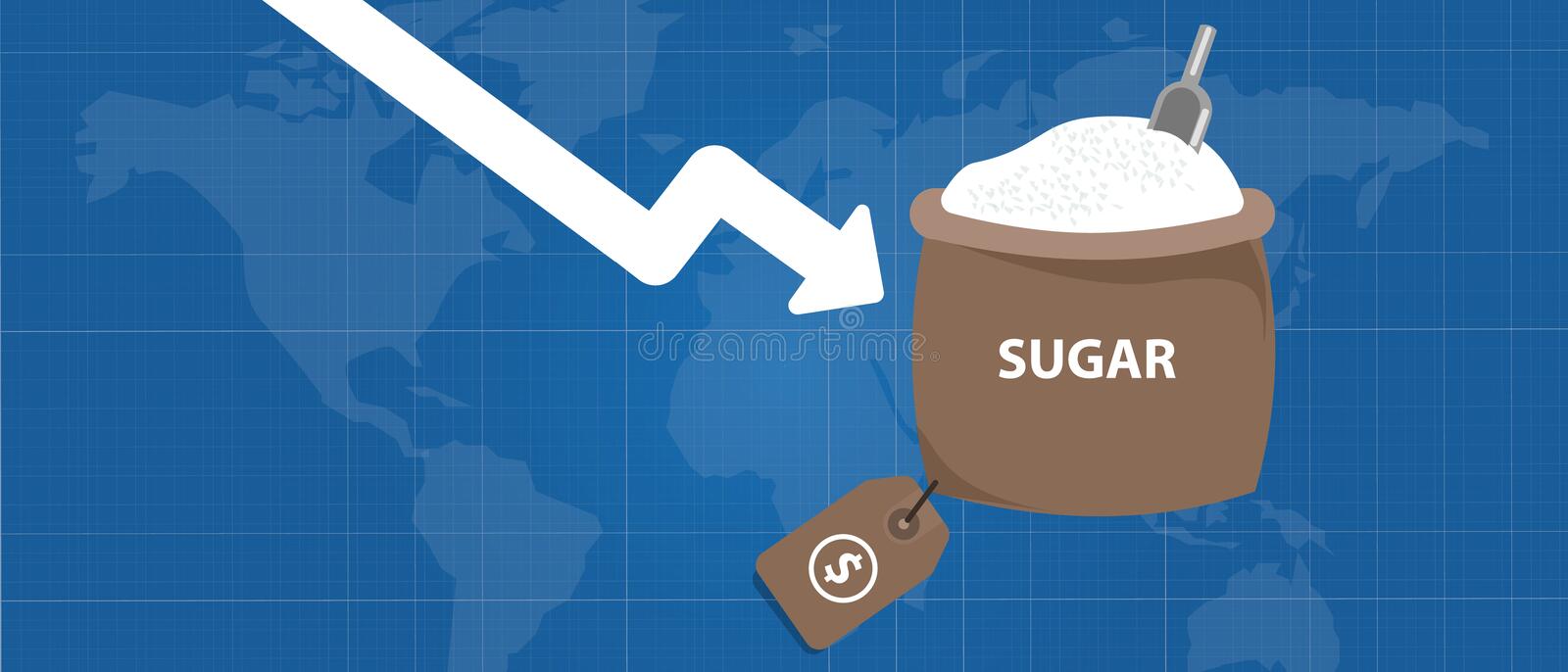 Giá đường giảm có thể gây cản trở việc cải cách ngành đường tại Anh